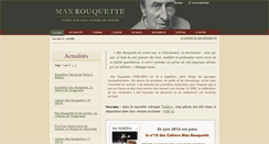 Desktop Screenshot of max-rouquette.org