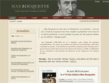 Tablet Screenshot of max-rouquette.org